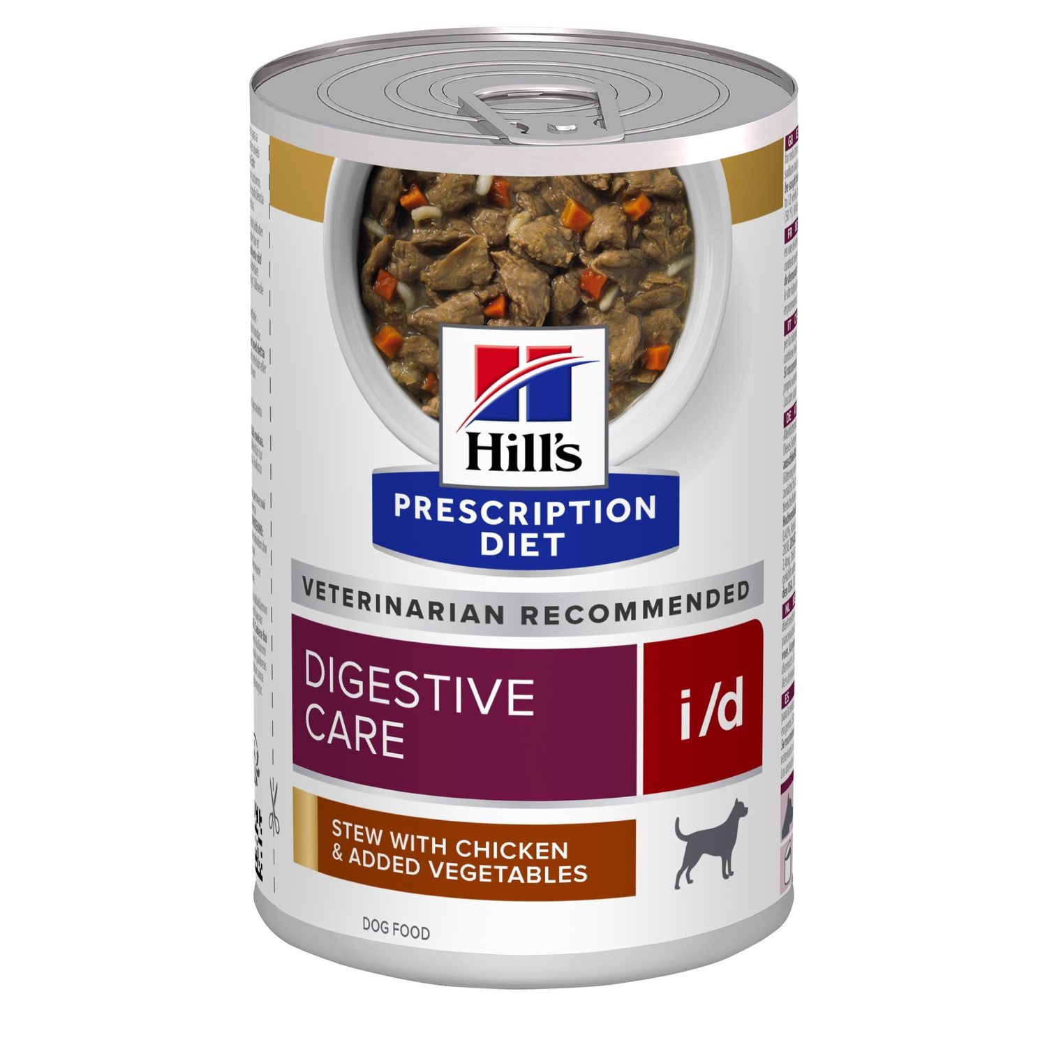 Hill's Prescription Diet i/d Spezzatino con Pollo e Verdure - Cibo Umido per Cani 354 gr