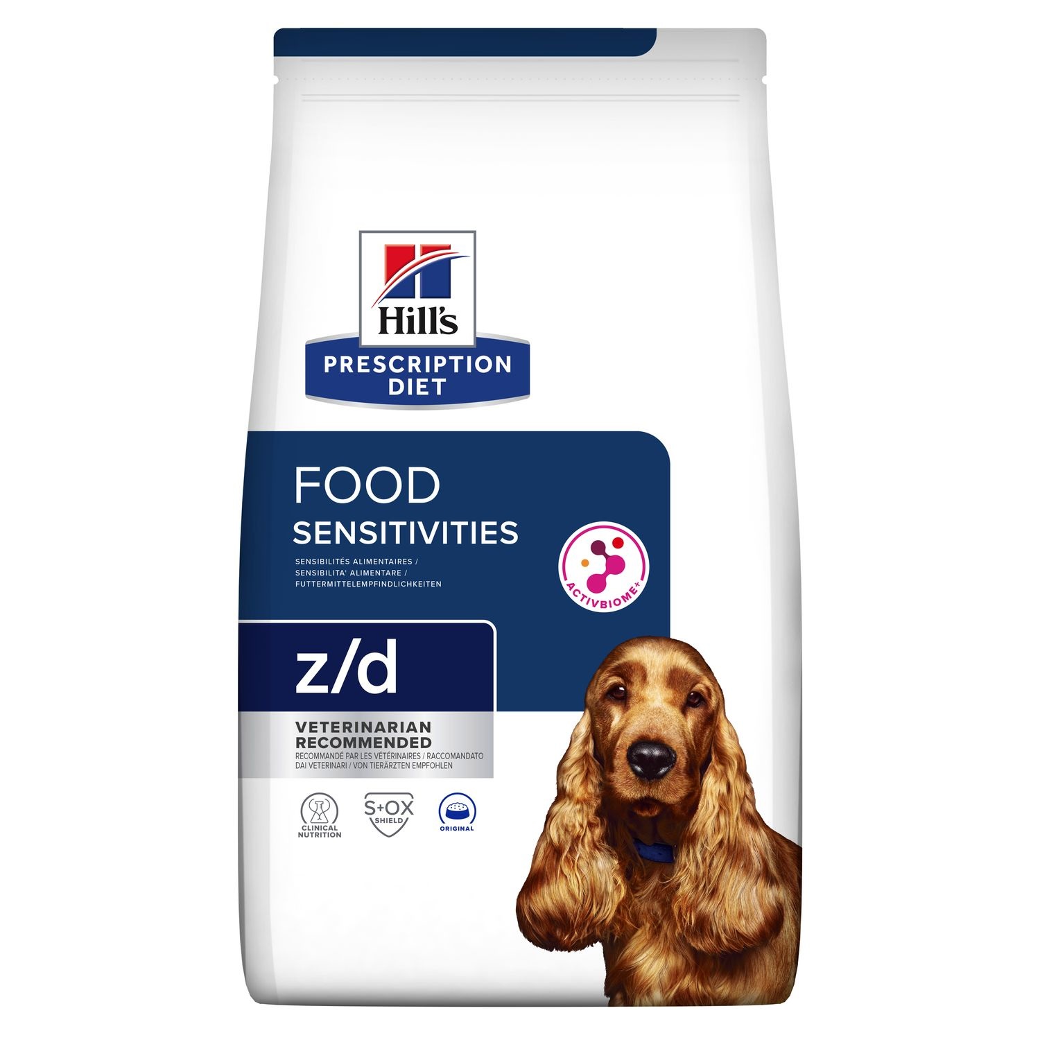 Hill's Prescription Diet z/d - Alimento Secco Ipoallergenico per Cani Adulti, 10 Kg