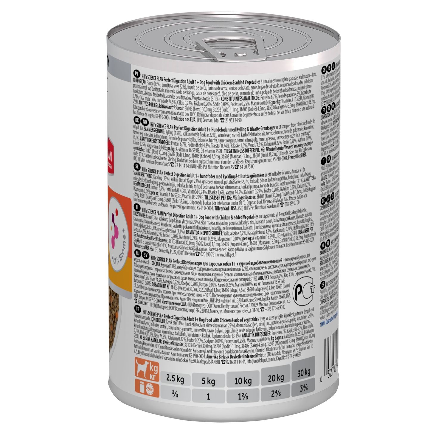 Hills 605871 cibo secco per cani 363 g Pollo, Manzo, Maiale