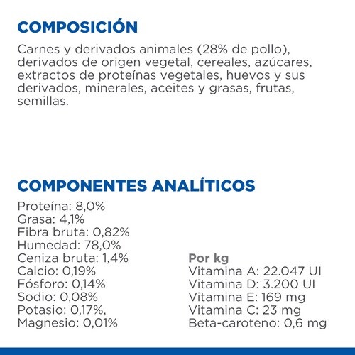 Hill's Science Plan Adult Perfect Digestion Alimento Umido per Gatti con Pollo - Busta da 85 g