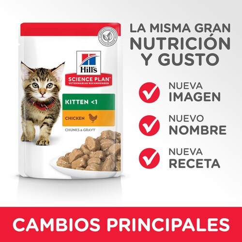 Hill's Science Plan Kitten Cibo Umido per Gattini al Pollo - Bustina 85 g