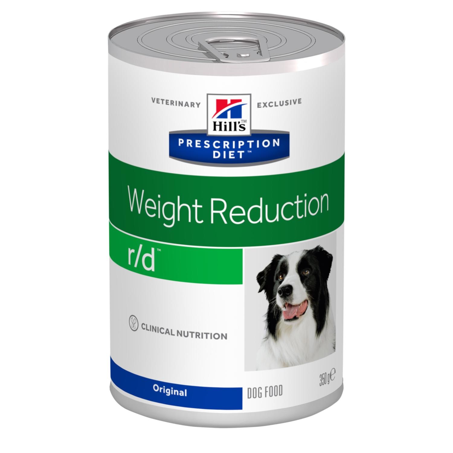 Hill's Prescription Diet r/d Cibo Umido per Cani Adulto - Lattina da 350 g per la Riduzione del Peso