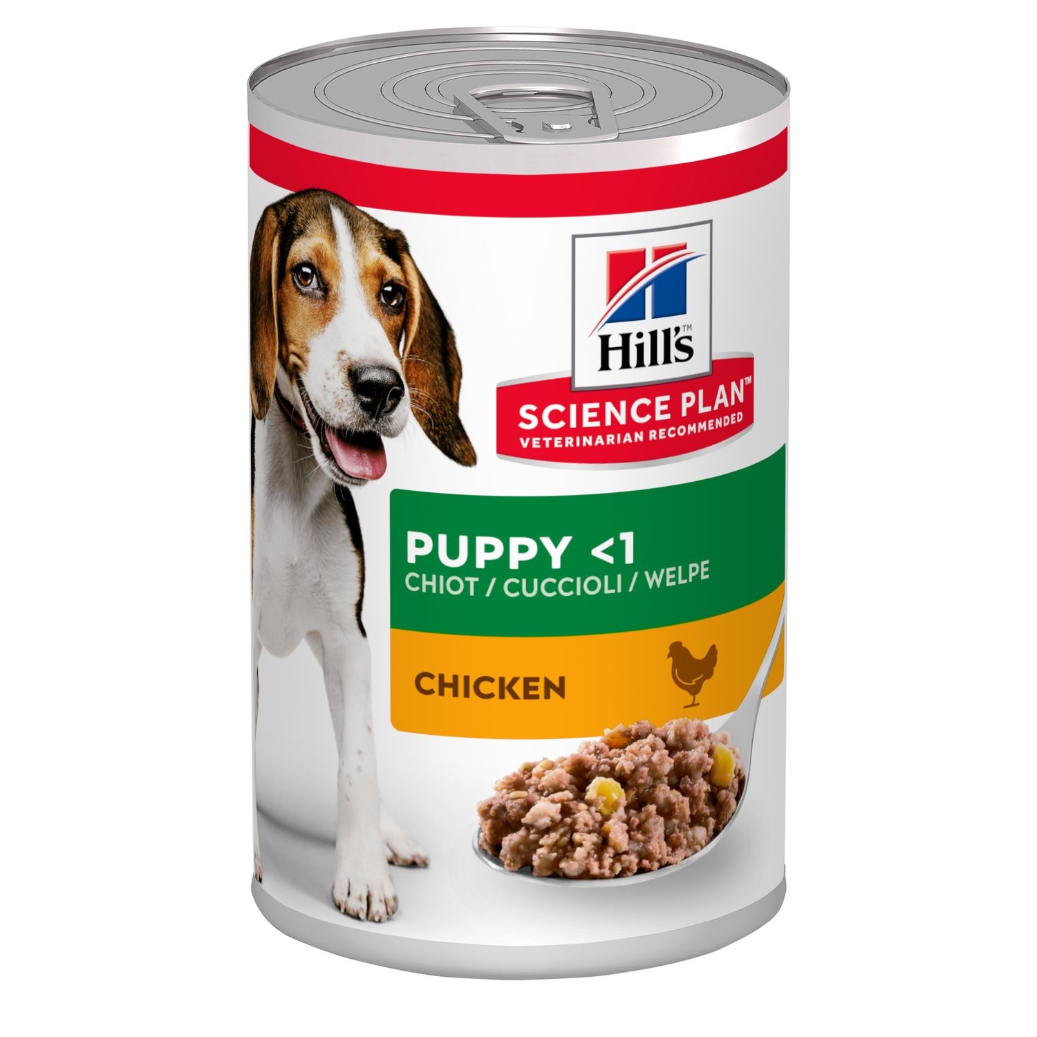 Hill's Science Plan Puppy Cibo Secco per Cani con Pollo - 370 g, Sviluppo Sano per Cuccioli di Taglia Piccola e Media