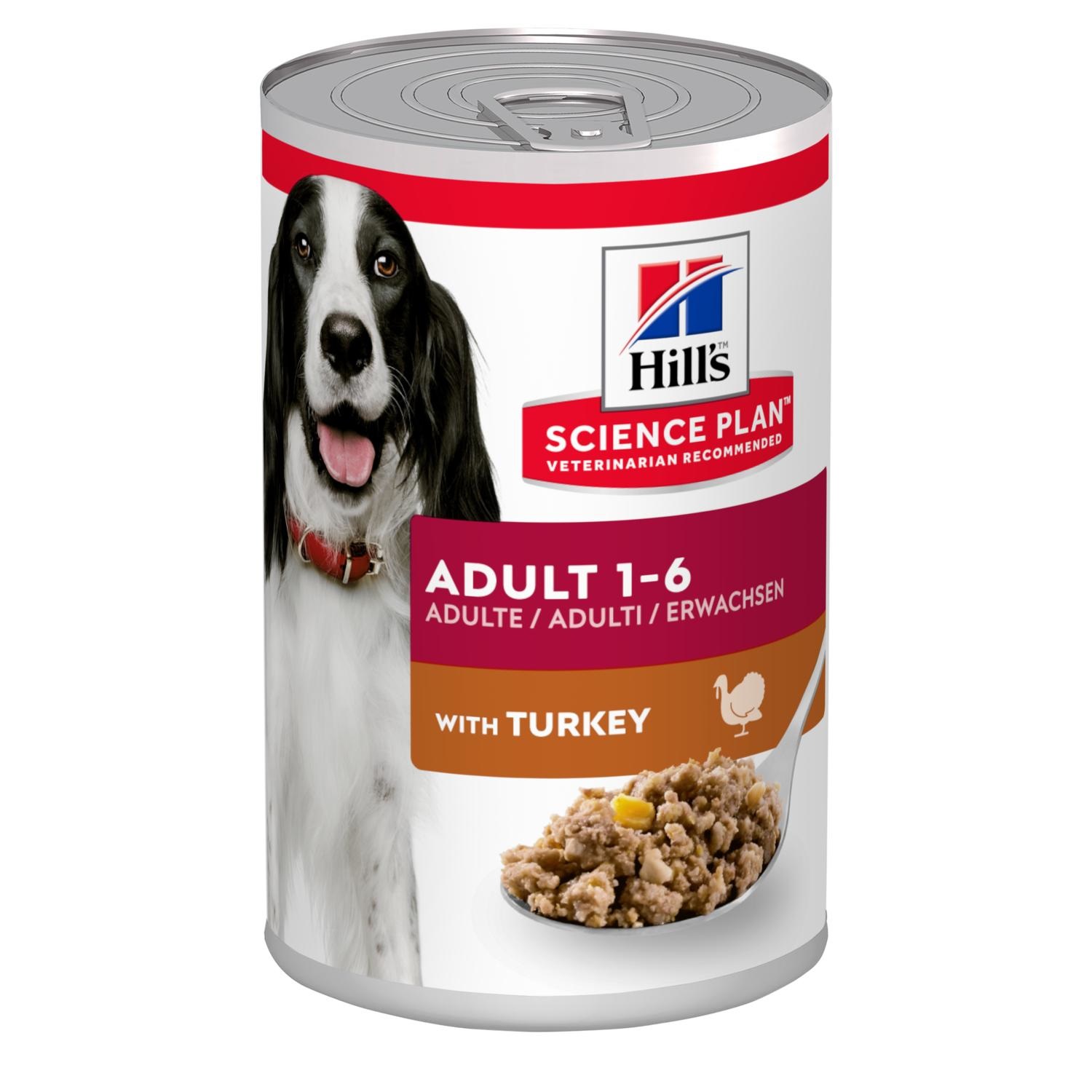 HILL'S PET NUTRITION Srl Cibo per Cani Adulto al Tacchino - 370g