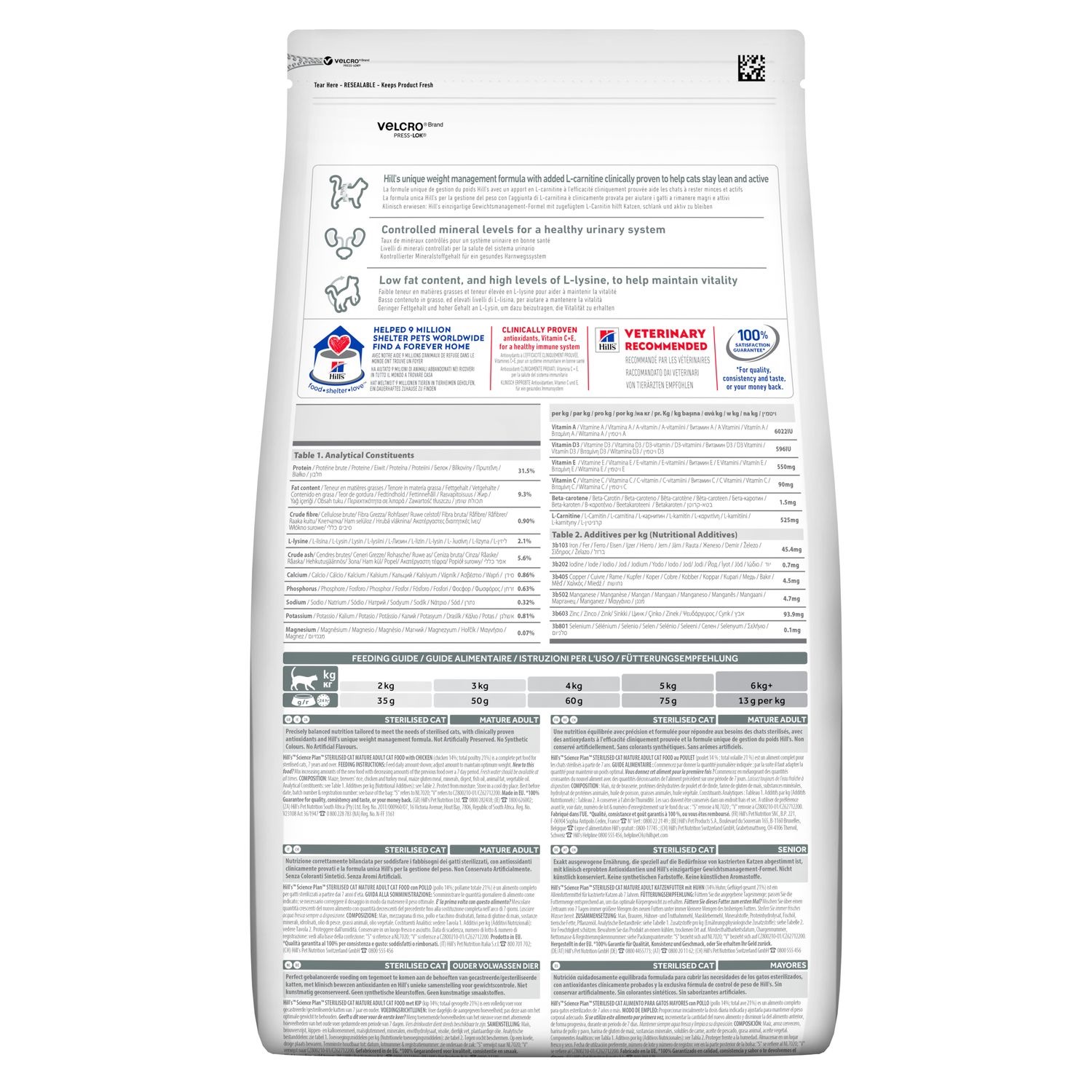 Hills 604133 cibo secco per gatti 1,5 kg Pollo, Manzo