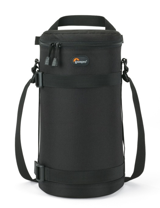 Lowepro Lens Case 13x32 cm Nero - Custodia per Obiettivo con Imbottitura in Schiuma e Protezione dalla Polvere