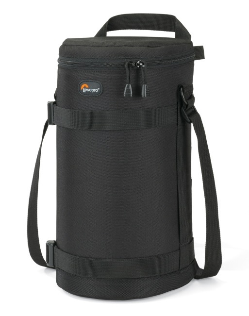 Lowepro Lens Case 13x32 cm Nero - Custodia per Obiettivo con Imbottitura in Schiuma e Protezione dalla Polvere