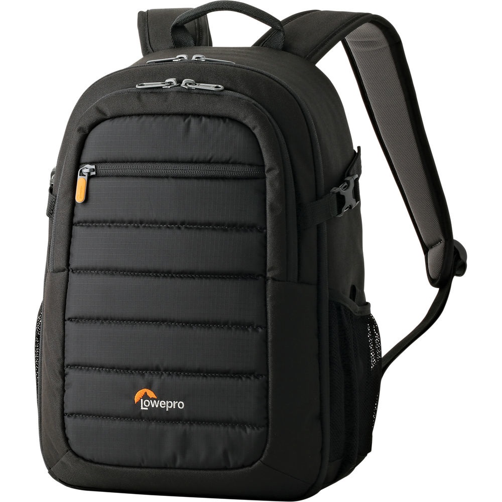 Lowepro Tahoe BP 150 Zaino per Fotocamera Nero - Leggero, Sportivo, Adatto per DSLR e Tablet da 10 Pollici