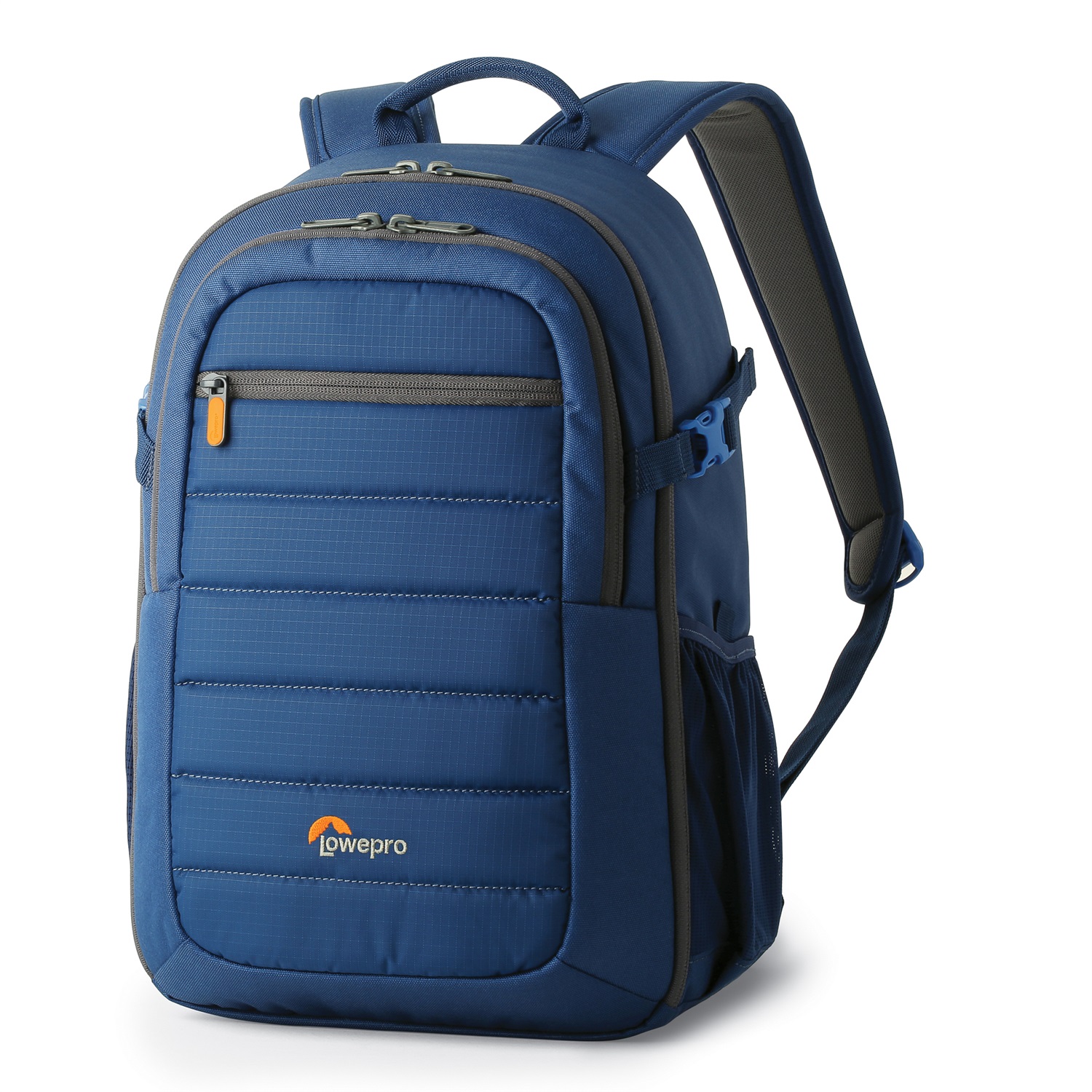 Lowepro Tahoe BP 150 Zaino per Fotocamera Blu - Comparto Interno Personalizzabile e Imbottito, Spazio per DSLR e Obiettivo di Ricambio