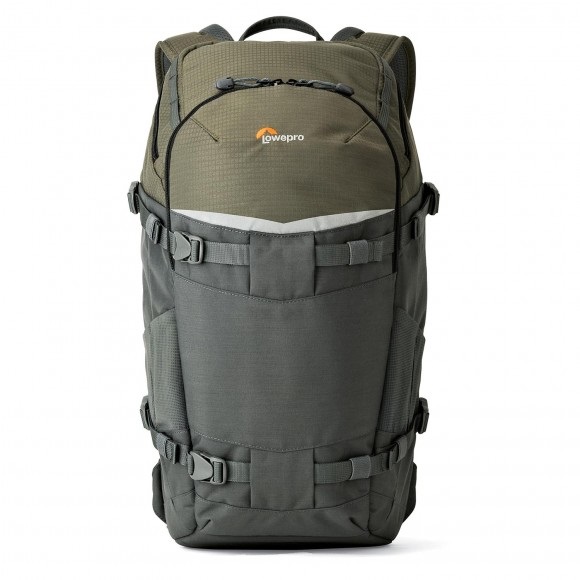 Lowepro Flipside Trek BP 350 AW Zaino Fotografico Verde e Grigio per DSLR, Obiettivi Multipli, Tablet e Treppiede