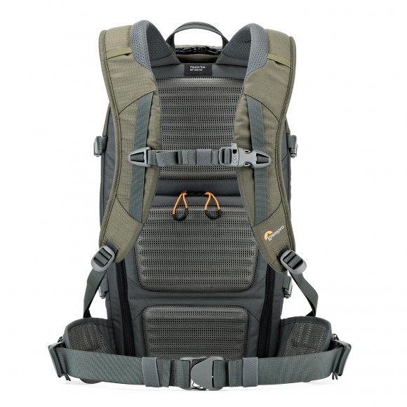 Lowepro Flipside Trek BP 350 AW Zaino Fotografico Verde e Grigio per DSLR, Obiettivi Multipli, Tablet e Treppiede