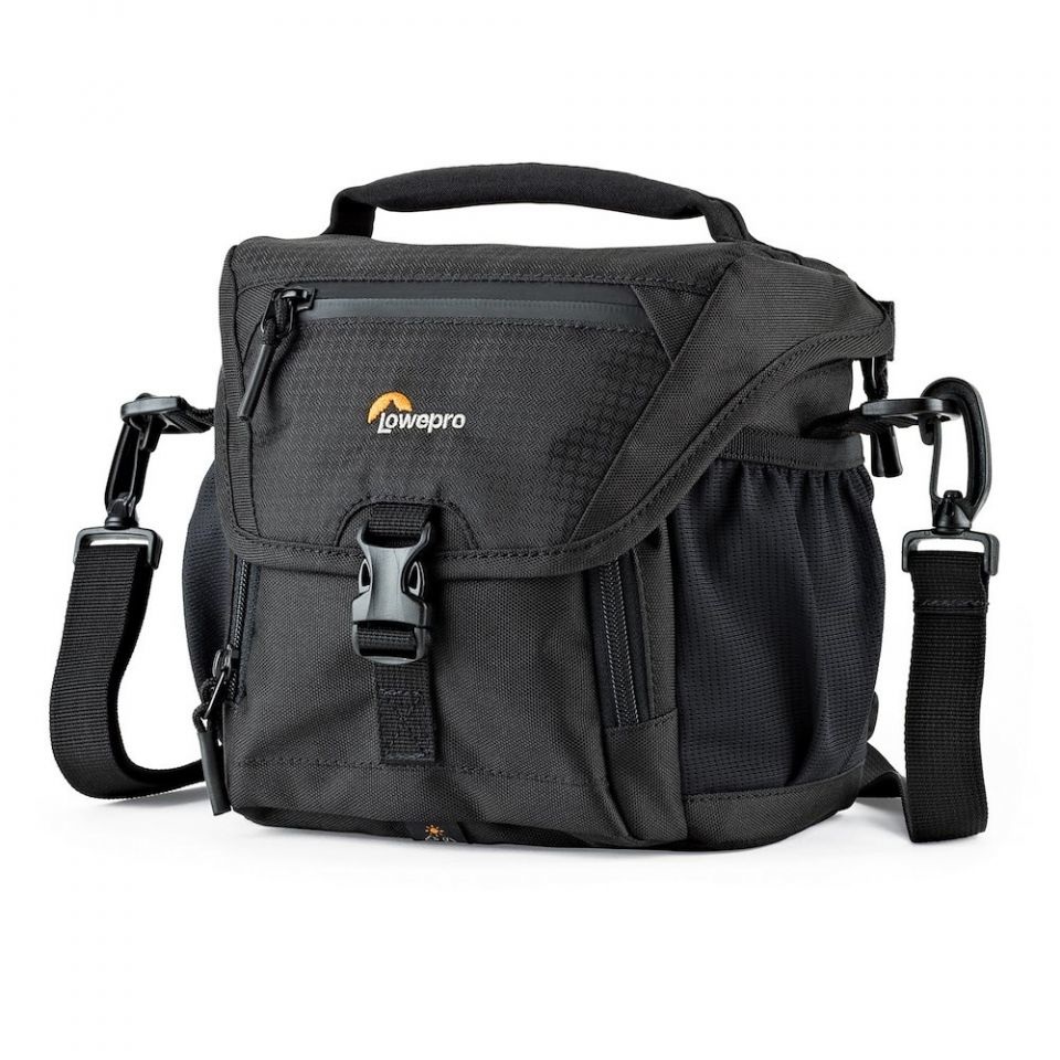 Lowepro Nova 140 AW II - Borsa a tracolla per fotocamera DSLR, colore Nero