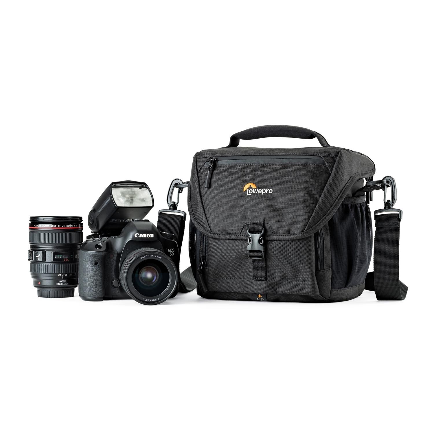 Lowepro Nova 170 AW II Borsa da spalla Nero - Capacità per fotocamera reflex, obiettivi e tablet