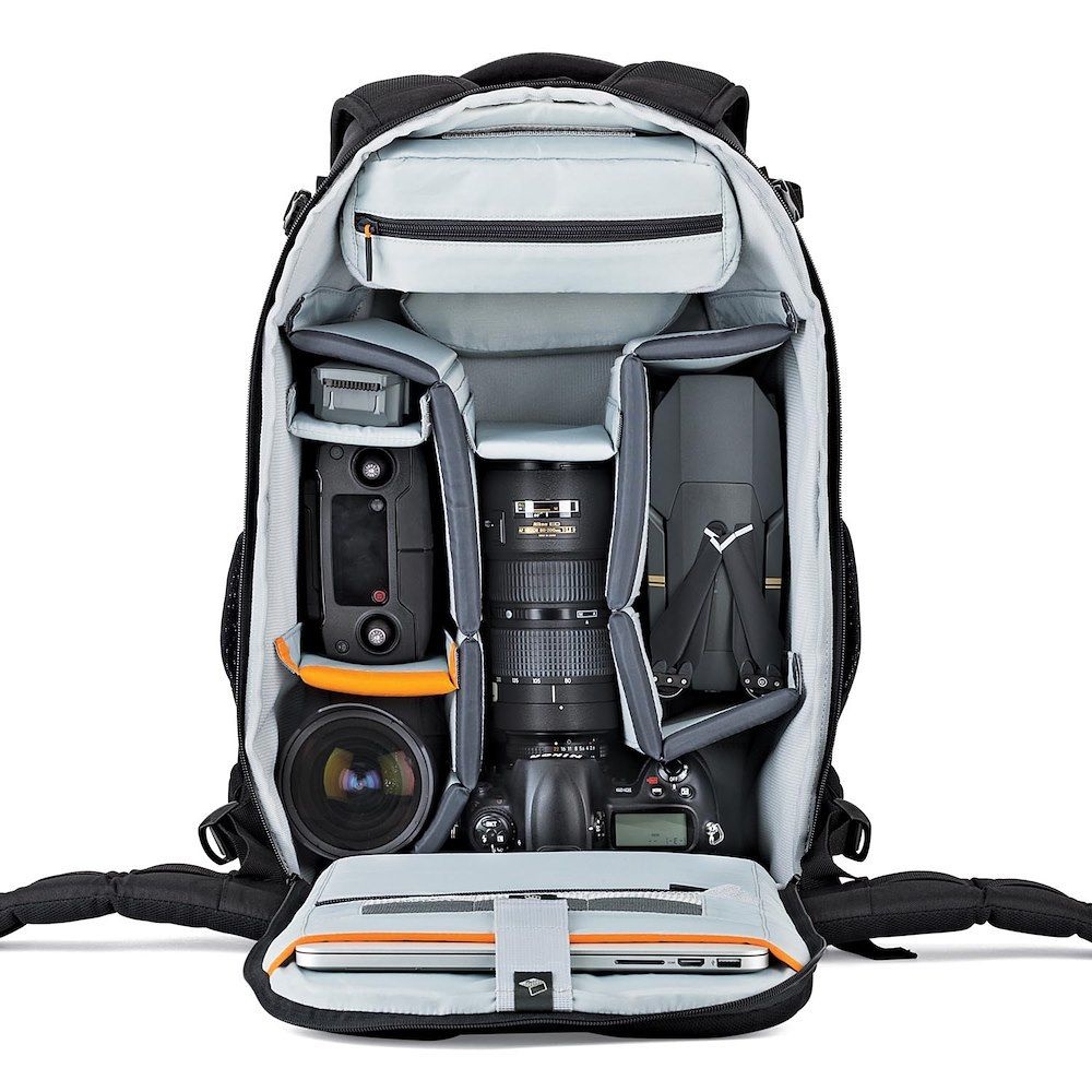 Lowepro Flipside 500 AW II Zaino Fotografico Nero - Capacità per Reflex e Obiettivi, Design Moderno