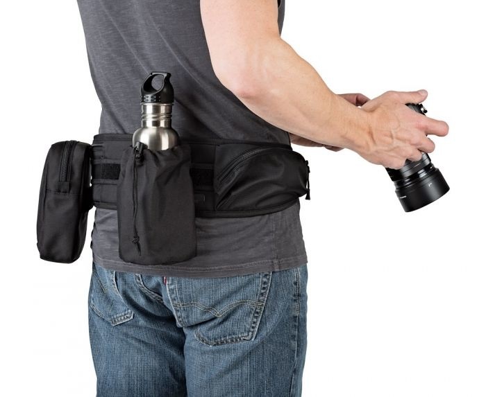 Lowepro ProTactic BP 350 AW II Zaino Modulare Nero per Fotocamere Professionali, 16L, Dimensioni Interne 26x12,5x40 cm, Compatibile con Droni e Tablet fino a 13