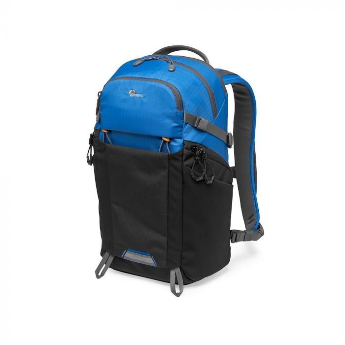 Lowepro Photo Active BP 200 AW Zaino Blu/Nero con Divisori QuickShelf, Vano per Tablet 12