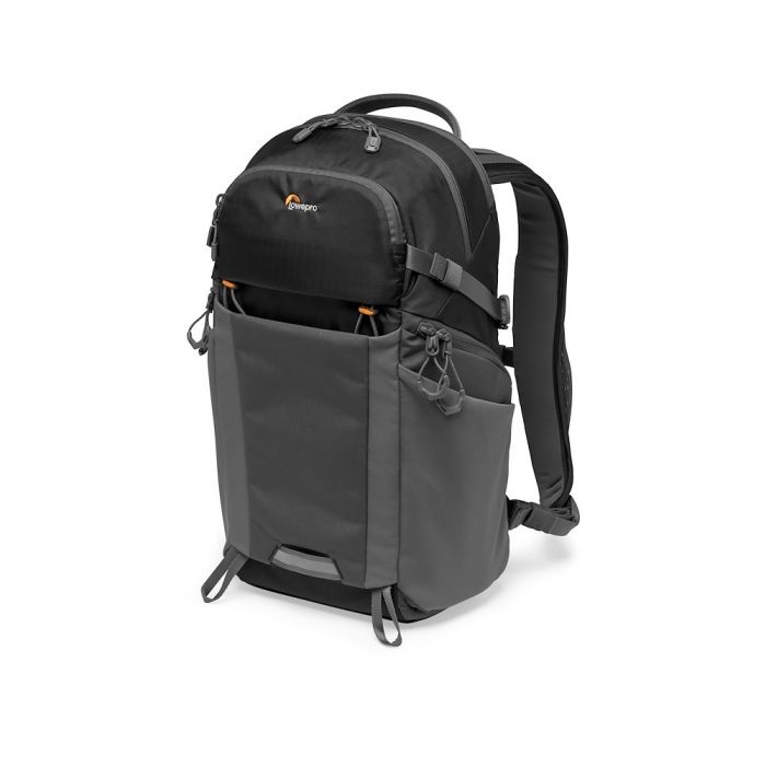 Lowepro Photo Active BP 200 AW Zaino Nero e Grigio Scuro con Divisori QuickShelf, Vano per Tablet 12