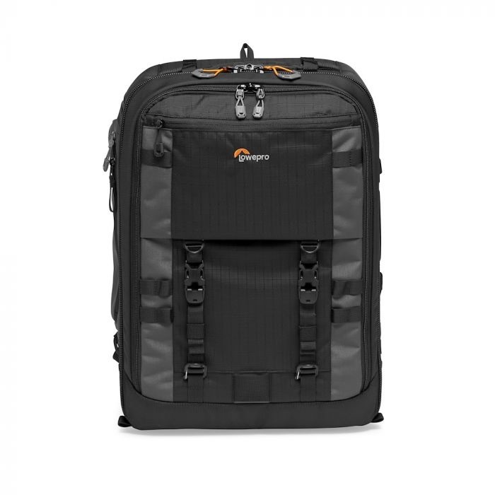 Lowepro Pro Trekker BP 450 AW II Zaino Fotografico Nero/Grigio Scuro con Divisori MaxFit per Laptop/iPad 15, Compatibile con Mirrorless e DSLR