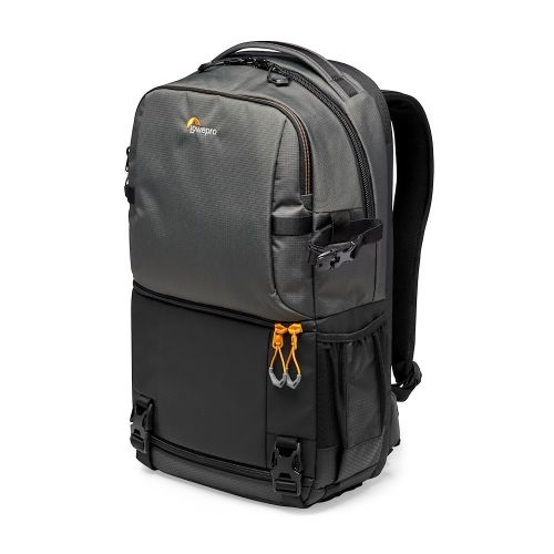 Lowepro Fastpack BP 250 AW III Zaino Fotografico Grigio per Fotocamera Mirrorless e DSLR con Sistema QuickDoor Access e Tasca per Laptop da 13