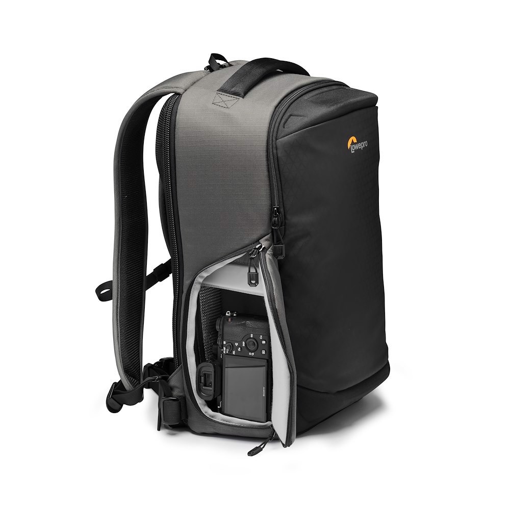 Lowepro Flipside BP 300 AW III Zaino Fotografico Grigio Scuro per Outdoor con Accesso Posteriore e Laterale