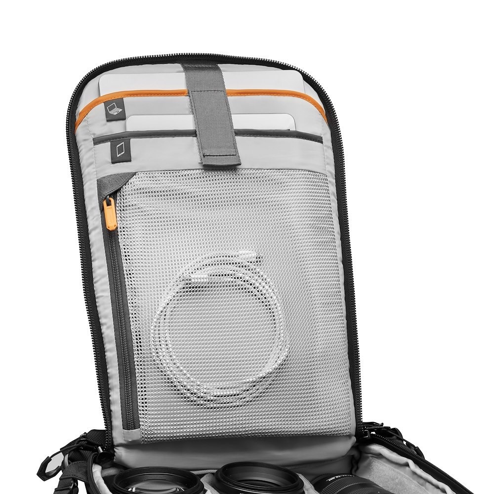 Lowepro Flipside BP 300 AW III Zaino Fotografico Grigio Scuro per Outdoor con Accesso Posteriore e Laterale