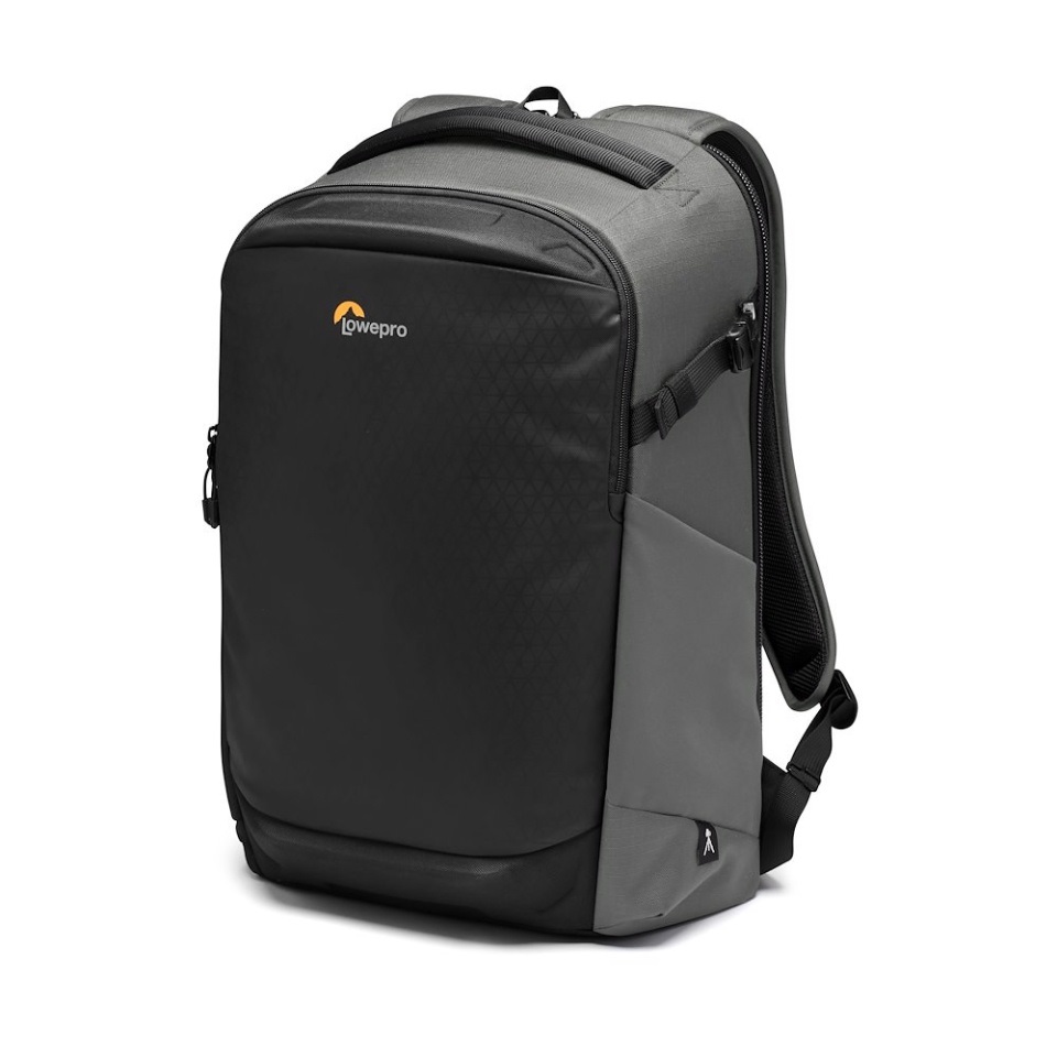 Lowepro Flipside BP 400 AW III Zaino per Fotocamera Mirrorless e DSLR - Grigio Scuro - Accesso Posteriore e Laterale - Divisori Regolabili - Capacità per Obiettivo 70-200 mm