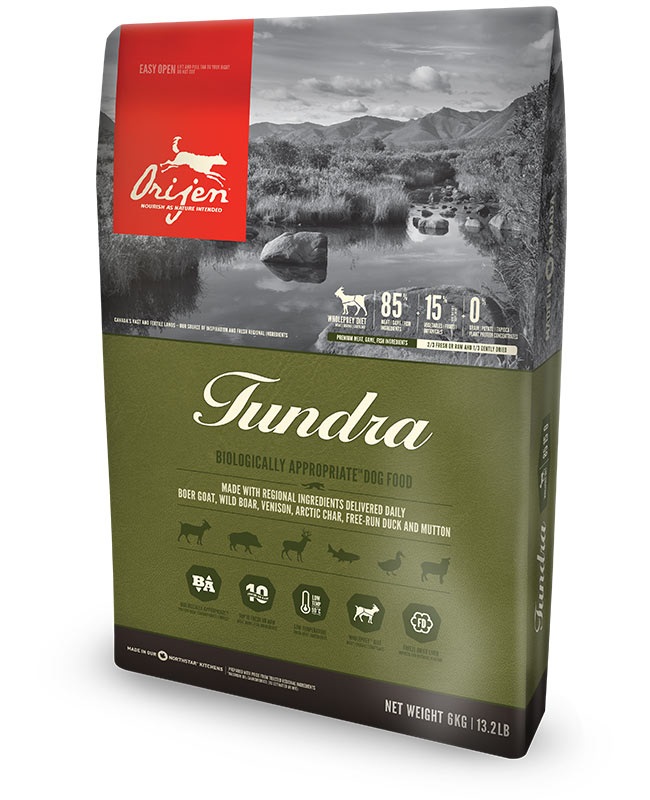 Orijen Tundra 2 kg Universale Anatra, Carne di cervo