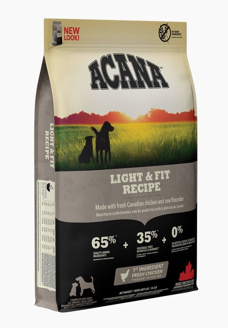 Acana Heritage Light & Fit Cibo Secco per Cani 6 kg - Pollo e Pesce, Senza Cereali, Biologicamente Appropriato