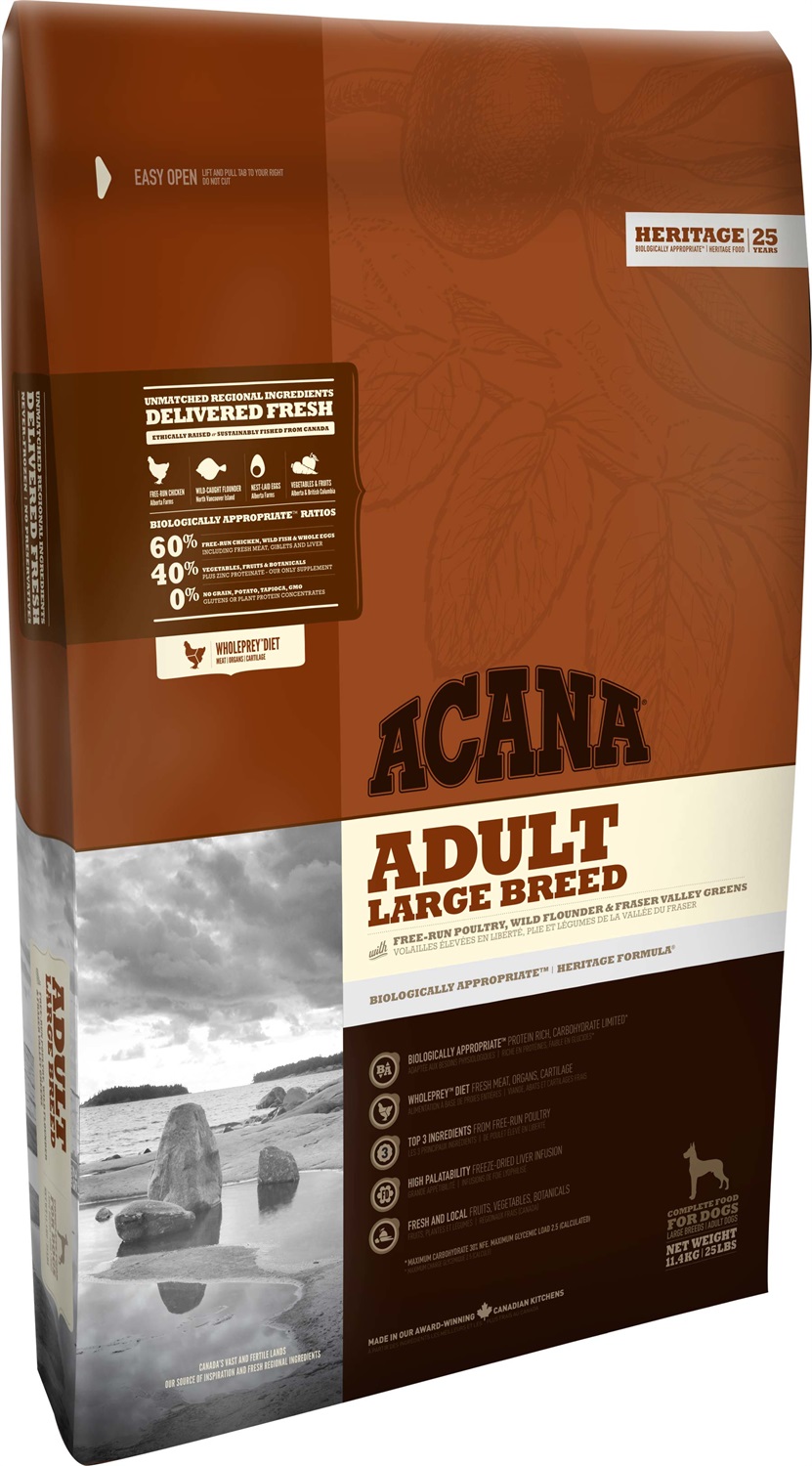Acana Dog TF Heritage Adult Large Breed 11,4 kg Adulto Pollo