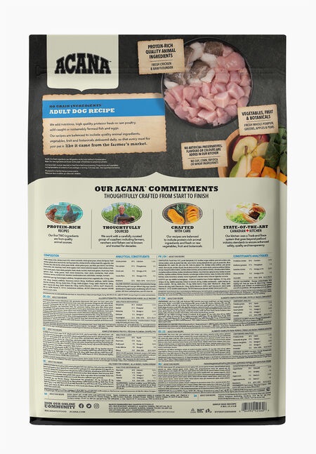 Acana Cibo Secco per Cani Adulti 6 kg - Ricco di Proteine Animali e Ingredienti Freschi