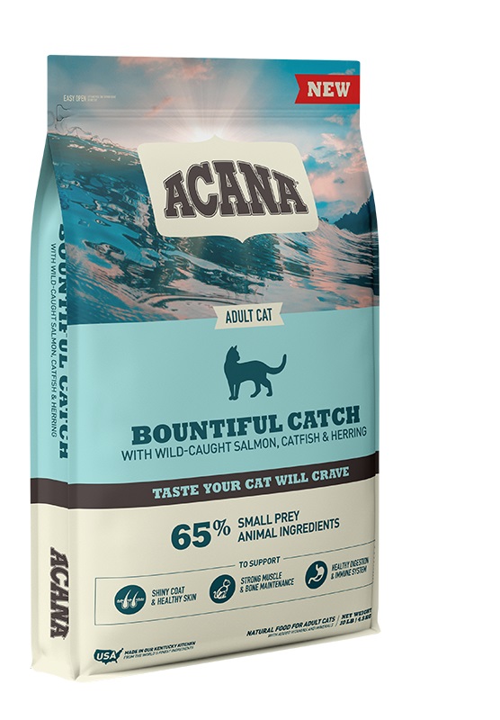 Acana Bountiful Catch Cibo Secco per Gatti Adulti 1,8 kg - Salmone, Aringa, Nasello e Trota