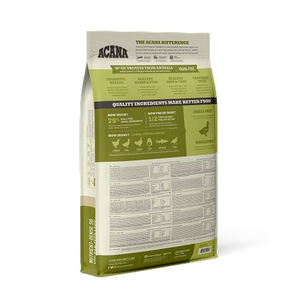 Acana Grasslands Cibo Secco per Gatti 1,8 kg - Pollo, Anatra, Tacchino e Quaglia, Senza Cereali