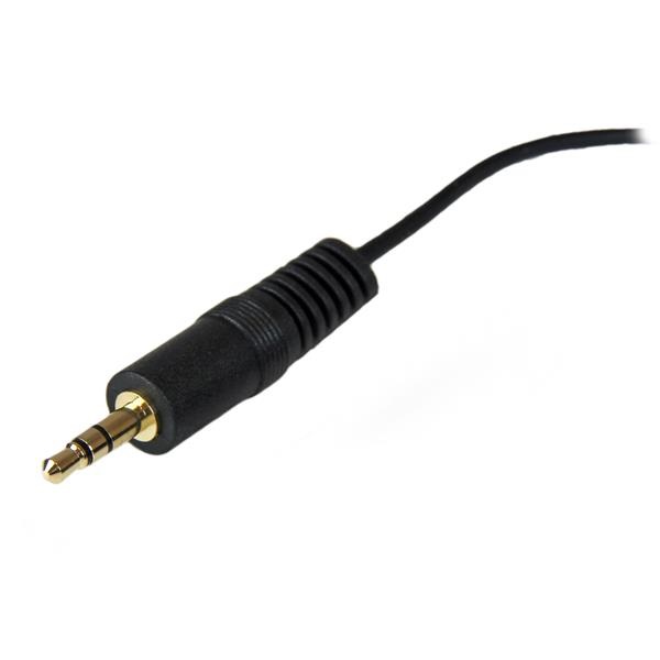 StarTech.com Cavo adattatore Prolunga cuffie mini Jack 3,5mm - Prolunga Cavo audio Casse Maschio/Femmina 3,6m Nero