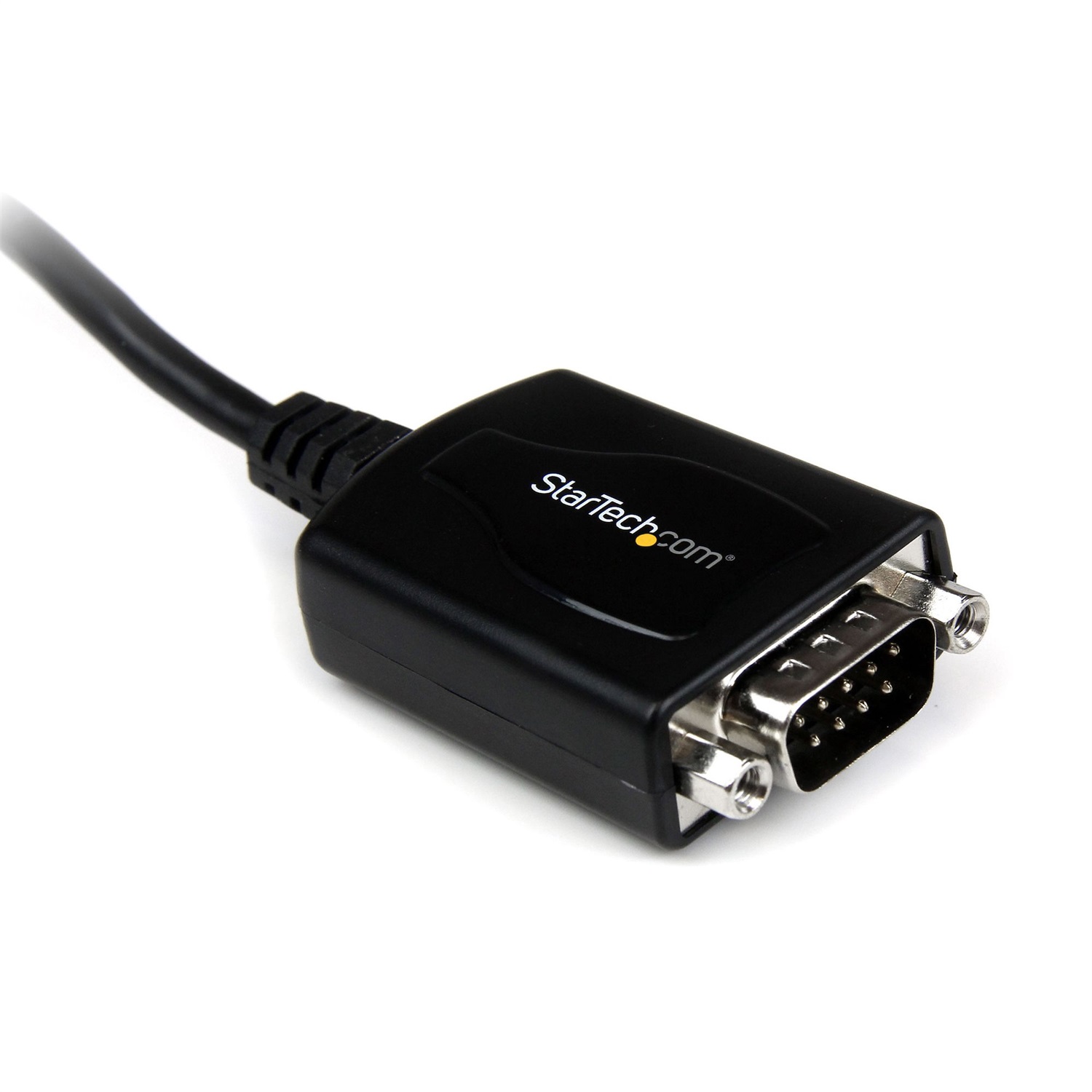 StarTech.com Cavo adattatore USB a seriale RS-232 DB9 30 cm - Interfaccia COM, Nero, Compatibile con Mac OS X 13.0, Velocità fino a 920 Kbps