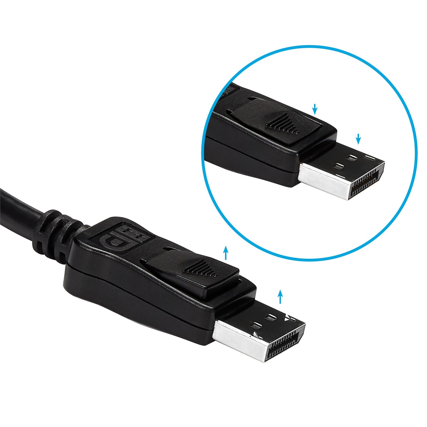 StarTech.com Adattatore DisplayPort a HDMI Attivo 1080p - Convertitore Video DP a HDMI - Dongle Passivo per Monitor/Display/Proiettore - Connettore DP a Scatto (DP2HDMI) - Cavo Integrato 13 cm, Audio 7.1ch, Certificazione VESA