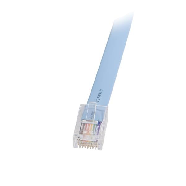 StarTech.com Cavo gestione console router Cisco RJ45 a DB9 da 1,8m Maschio/Femmina, Blu, Compatibile con dispositivi Cisco