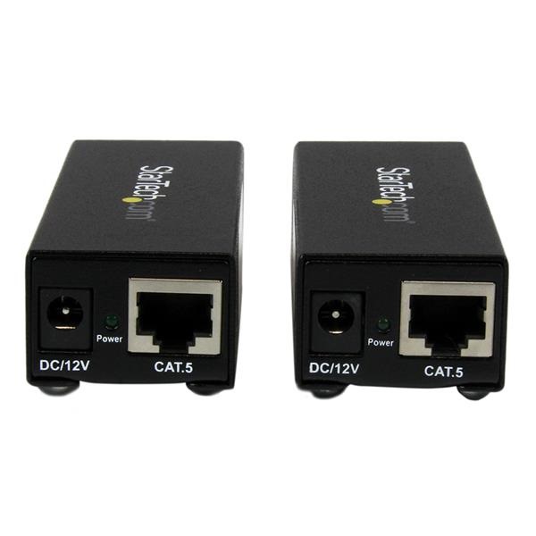 StarTech.com Estensore segnale VGA via Cat5 - 1920 x 1200 px, fino a 80 m, 1 Locale e 1 Remota, Nero