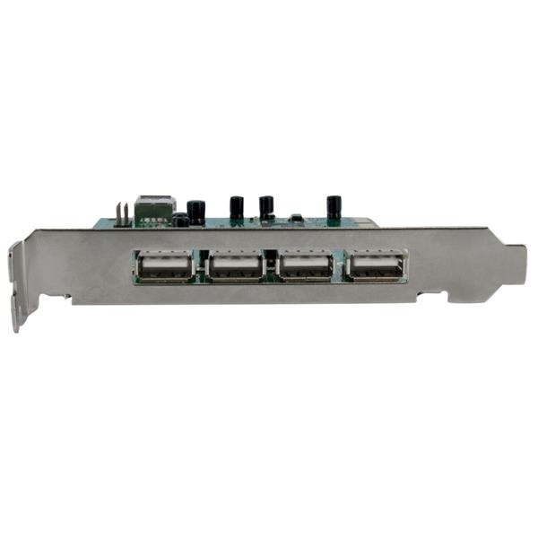 StarTech.com Scheda PCI con 7 Porte USB 2.0 ad Alta Velocità, PCI/PCI-X, Chipset VIA/VLI - VT6212, Fino a 480 Mbps, Verde, Certificata CE/FCC/TAA/REACH