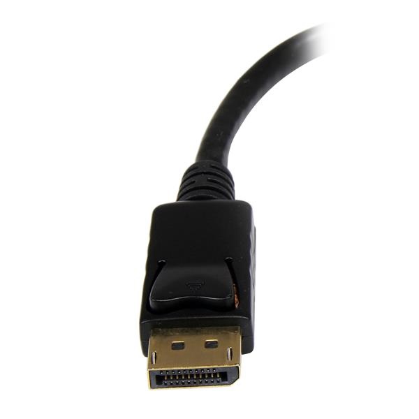 StarTech.com Adattatore DisplayPort a HDMI Passivo 1080p - Convertitore Video DP 1.2 a HDMI - Cavo Adattatore Dongle da DP a HDMI per Monitor/Display/TV - Connettore DP a Scatto, Lunghezza 0,21 m