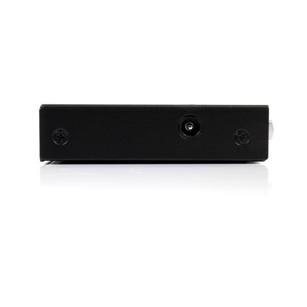 StarTech.com Sdoppiatore Video DVI 2 Porte con Audio, 1920 x 1200 Pixel, 2x DVI, Nero, Alluminio, 10 m