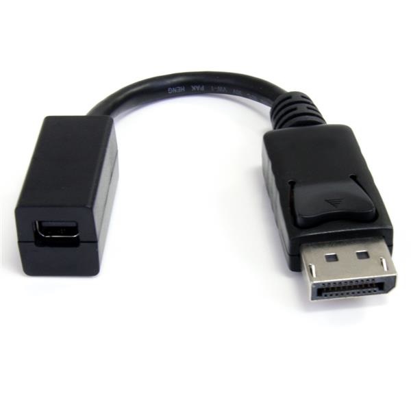 StarTech.com Cavo Adattatore da DisplayPort a Mini DisplayPort 15 cm - Video UHD 4K x 2K - Cavo Convertitore DP Maschio a Mini DP Femmina - Cavo di Prolunga Monitor 1.2