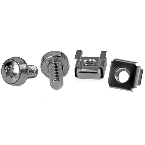 StarTech.com Viti di Fissaggio M6 in Acciaio Inox - Confezione da 50 Pezzi per Armadi Server Rack