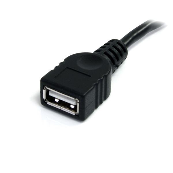 StarTech.com Cavo Prolunga USB 2.0 da A ad A - Cavo Extender USB 2.0 Maschio/Femmina da 1,83 m, Velocità fino a 480 Mbps, Nero
