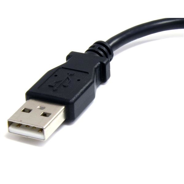 StarTech.com Cavo micro USB 15 cm - A a Micro B, USB 2.0, Maschio/Maschio, 0,48 Gbit/s, Nero