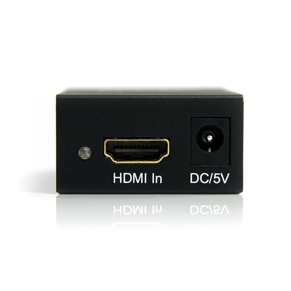 StarTech.com Convertitore attivo da HDMI o DVI a DisplayPort - Nero, Acciaio, Risoluzione 1920 x 1200 Pixel, Compatibile con HDMI e DVI