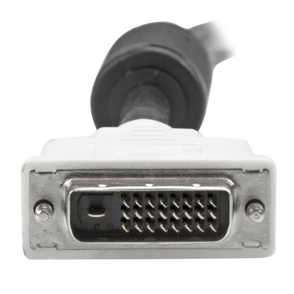 StarTech.com Cavo DVI-D Dual Link 10 m - Maschio/Maschio, 25 pin, Nero/Bianco