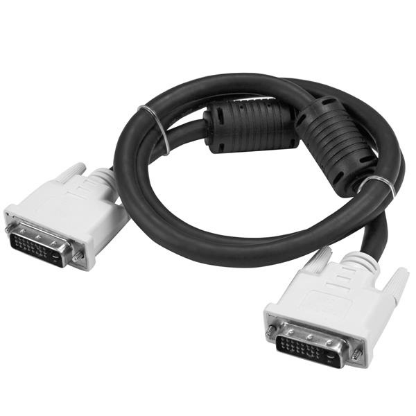 StarTech.com Cavo DVI-D Dual Link 3 m - DVI-D Maschio Maschio, Risoluzione Fino a 2560 x 1600, Trasmissione Digitale Alta Velocità