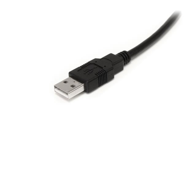 StarTech.com Cavo Estensore Attivo USB 2.0 A a B da 9 m - M/M, Cavo Stampante, Velocità 0,48 Gbit/s, Nero