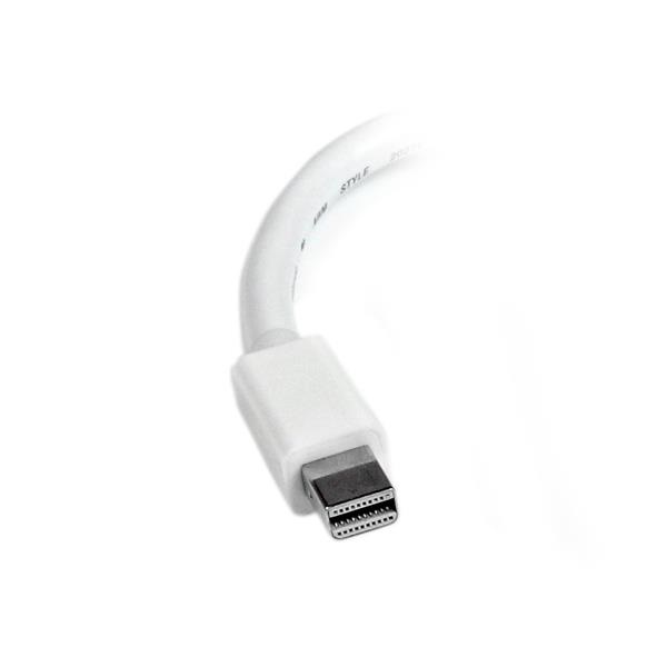 StarTech.com Adattatore Passivo Mini DisplayPort a HDMI 1080p - Convertitore Video mDP 1.2, Dongle per Thunderbolt 1/2 Mac/PC, 0,12 m, Bianco