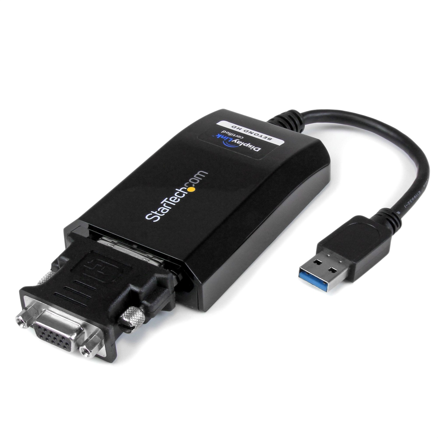 StarTech.com Adattatore USB 3.0 a DVI / VGA - 2048x1152 - Scheda video esterna - Supporta doppio monitor DVI e VGA - Compatibile con Mac e Windows